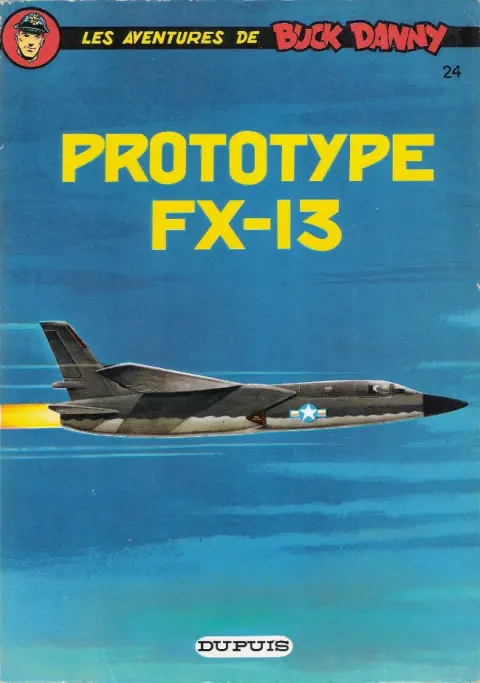 Couverture de l'album Buck Danny Tome 24 Prototype FX-13