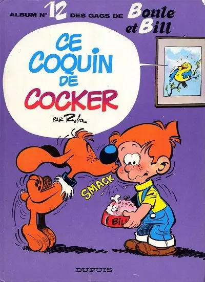 Couverture de l'album Boule & Bill Tome 12 Ce coquin de cocker