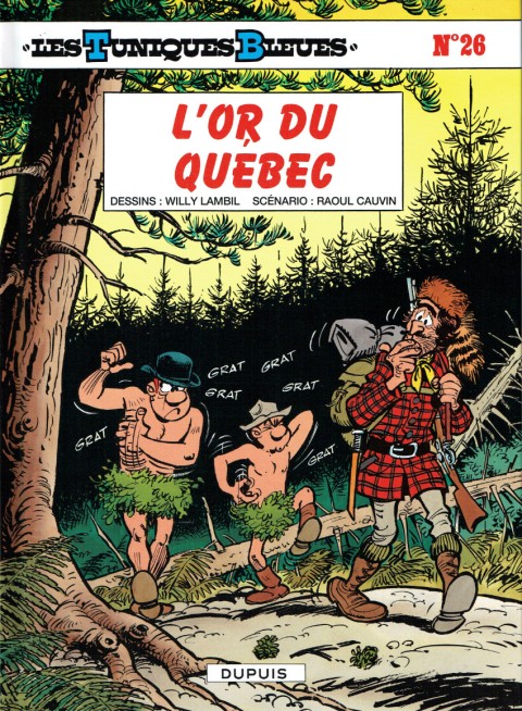 Couverture de l'album Les Tuniques Bleues Tome 26 L'or du Québec