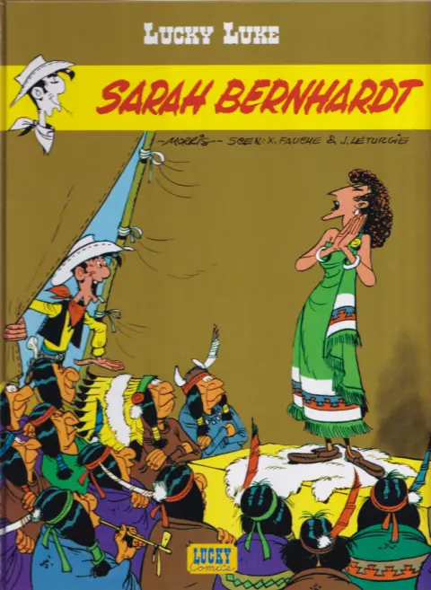 Couverture de l'album Lucky Luke Tome 50 Sarah Bernhardt