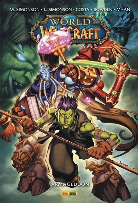 Couverture de l'album World of Warcraft Panini Comics Tome 4 Armageddon