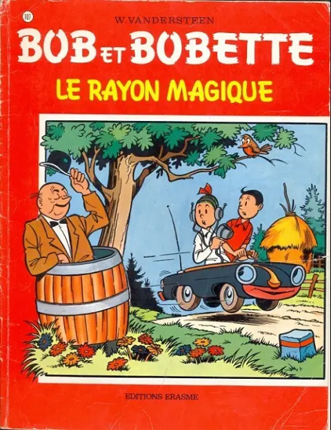 Couverture de l'album Bob et Bobette Tome 107 Le rayon magique