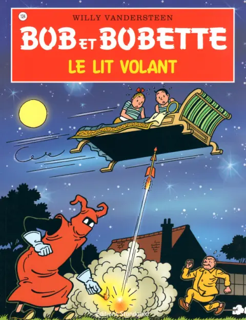 Couverture de l'album Bob et Bobette Tome 124 Le lit volant