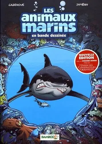 Couverture de l'album Les Animaux marins en bande dessinée Tome 1