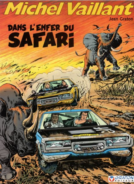 Couverture de l'album Michel Vaillant Tome 27 Dans l'enfer du Safari