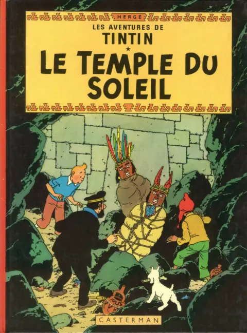 Couverture de l'album Tintin Tome 14 Le temple du soleil