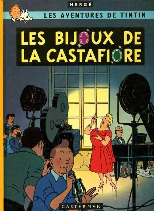 Couverture de l'album Tintin Tome 21 Les bijoux de la Castafiore