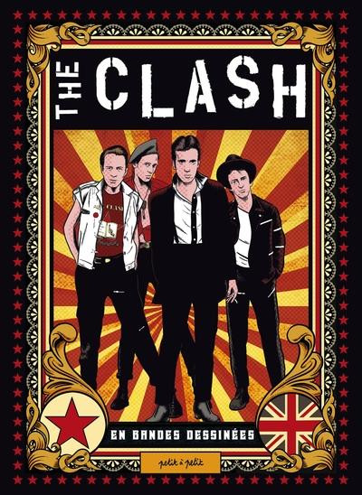 Couverture de l'album The Clash en bandes dessinées