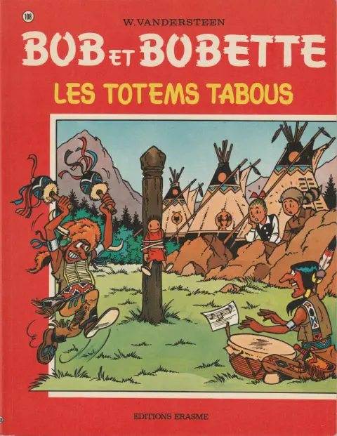 Couverture de l'album Bob et Bobette Tome 108 Les totems tabous
