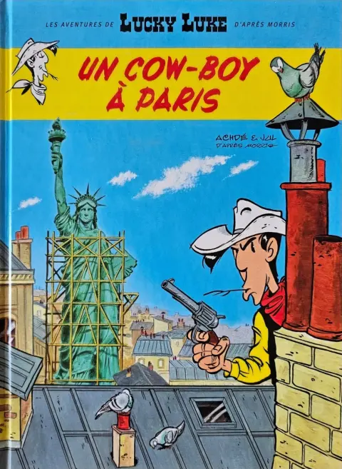 Couverture de l'album Les aventures de Lucky Luke Tome 8 Un cow-boy à Paris