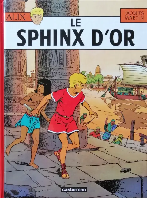 Couverture de l'album Alix Tome 2 Le Sphinx d'or
