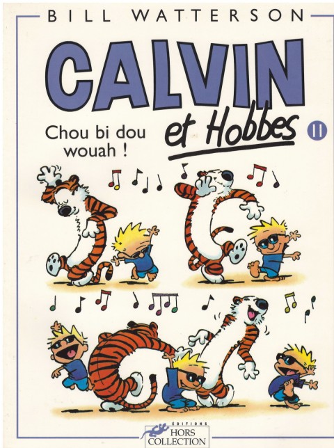 Couverture de l'album Calvin et Hobbes Tome 11 Chou bi dou wouah !