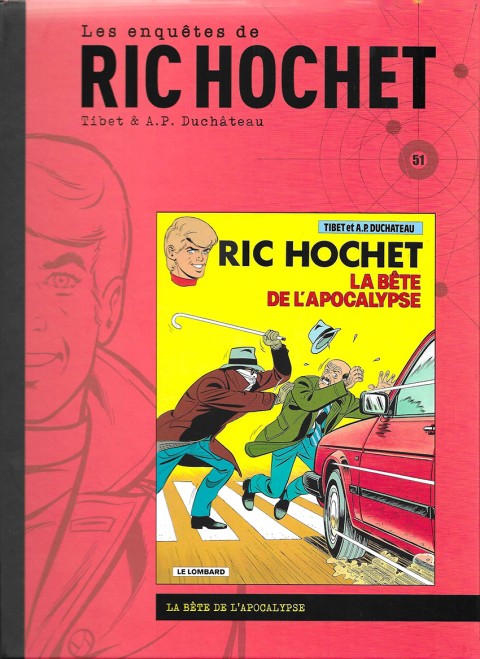 Couverture de l'album Les enquêtes de Ric Hochet Tome 51 La bête de l'apocalypse