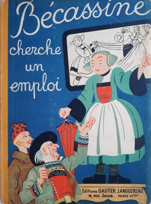Couverture de l'album Bécassine Tome 23 Bécassine cherche un emploi