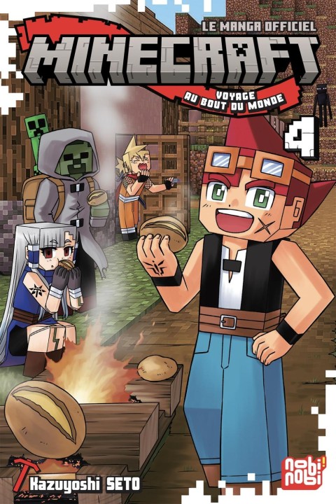 Minecraft - Le manga officiel 4 Voyage au bout du monde