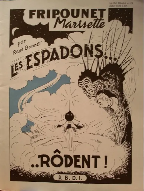 Fripounet et Marisette P.B.D.I. Tome 8 Les espadons rodent
