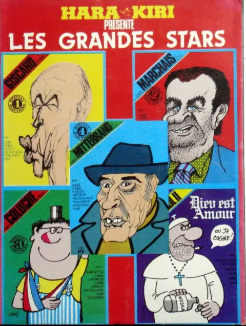 Hara Kiri 1960-1985 HARA KIRI présente LES GRANDES STARS