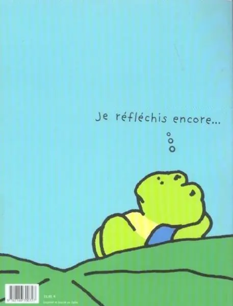 Verso de l'album Réflexions d'une grenouille Tome 1