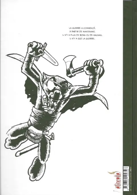 Verso de l'album La saga d'Atlas & Axis Tome 3
