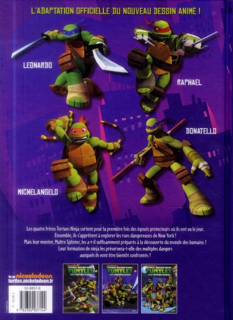 Verso de l'album Teenage Mutant Ninja Turtles - Les Tortues Ninja Tome 3 Robots et cerveaux