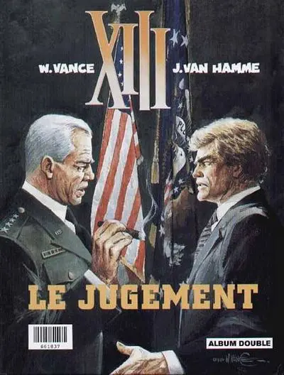 Verso de l'album XIII Tomes 11 et 12 Trois montres d'argent / Le jugement
