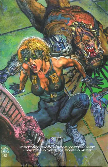 Verso de l'album Aliens versus Predator : Eternal Tome 1 Edition exclusive