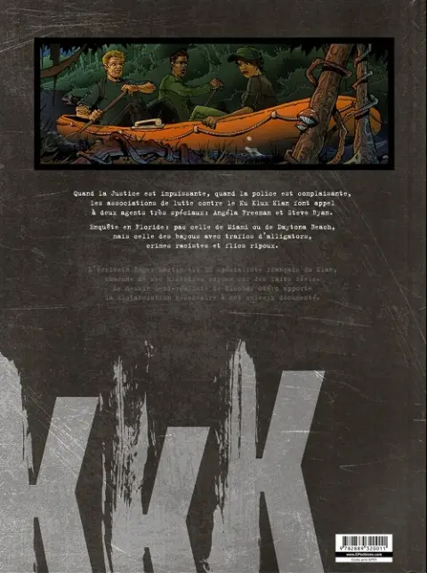 Verso de l'album Amerikkka Tome 2 Les bayous de la haine