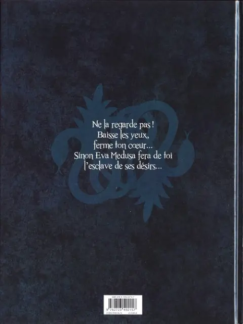 Verso de l'album Eva Medusa Intégrale