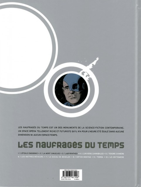 Verso de l'album Les Naufragés du temps Tome 3 Labyrinthes
