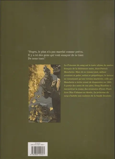 Verso de l'album La Princesse du sang Seconde partie