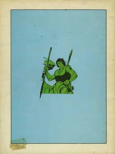 Verso de l'album Tounga Tome 11 Le maître des mammouths