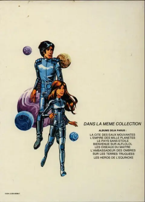 Verso de l'album Valérian Tome 3 Le pays sans étoile