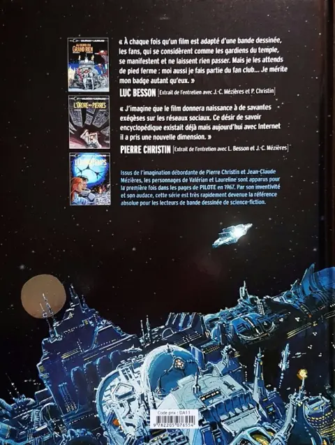 Verso de l'album Valérian et Laureline - L'intégrale Volume 7