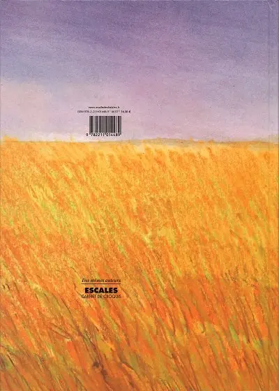 Verso de l'album Le voyage d'Oregon