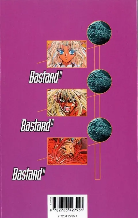 Verso de l'album Bastard !! 17 Crimes et châtiments - Le Cri