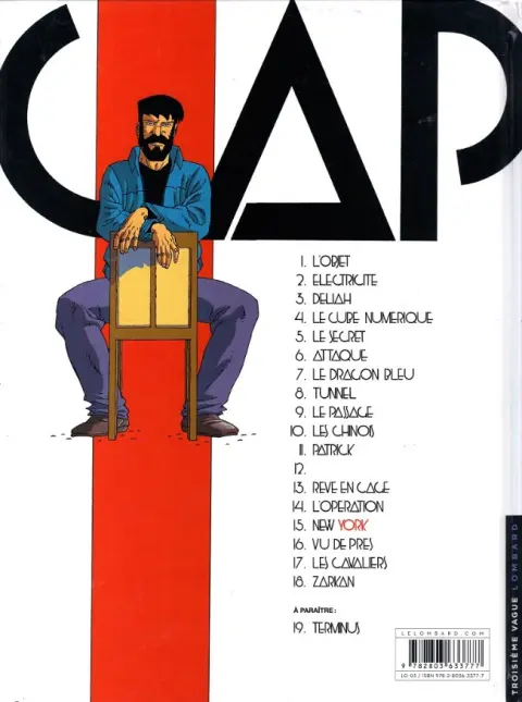Verso de l'album Capricorne Tome 18 Zarkan