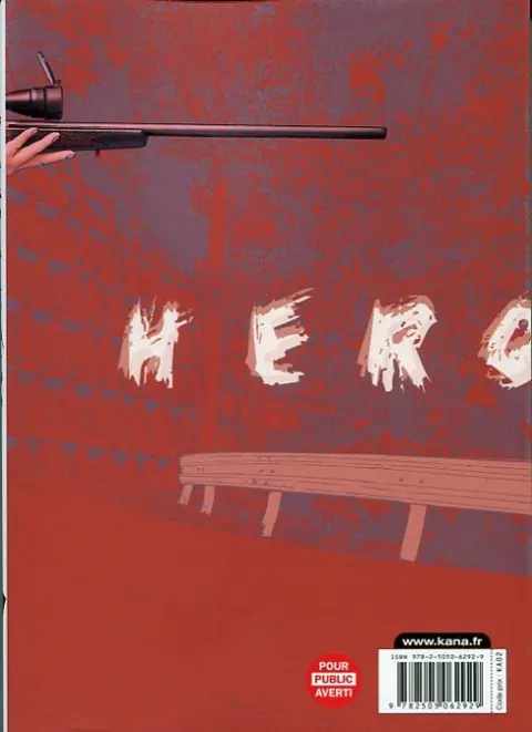 Verso de l'album I am a hero 13