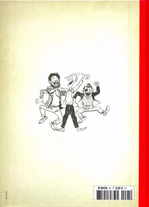Verso de l'album Les Pieds Nickelés - La collection Tome 96 Les Pieds Nickelés à Hollywood