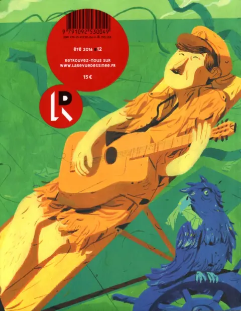 Verso de l'album La Revue dessinée #12