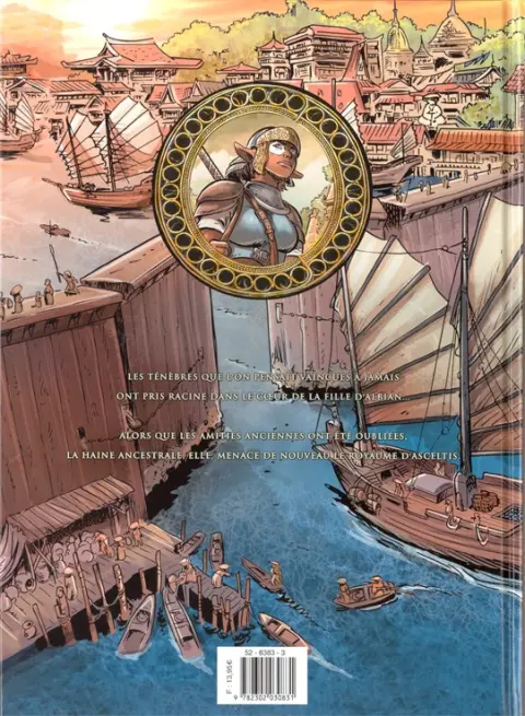 Verso de l'album Les Brumes d'Asceltis Tome 6 Convergence