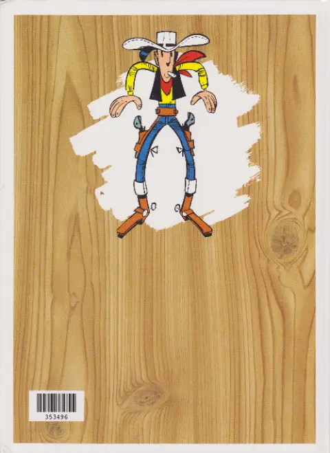 Verso de l'album Lucky Luke Tome 21 Les collines noires