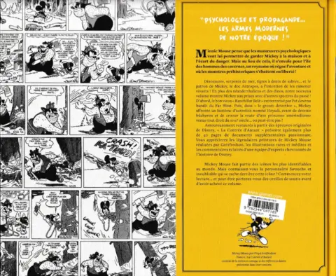 Verso de l'album Mickey Mouse par Floyd Gottfredson Tome 6 La contrée d'antan et autres histoires
