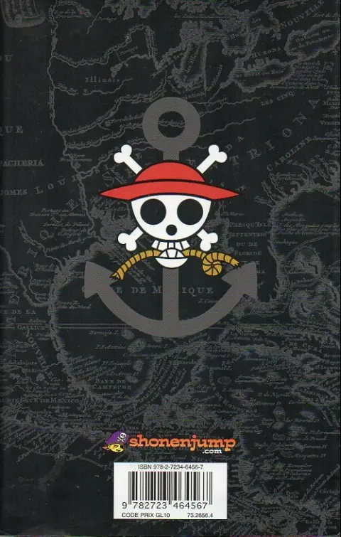 Verso de l'album One Piece Tome 45 Je comprends ce que tu ressens