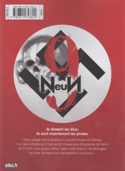 Verso de l'album NeuN 3