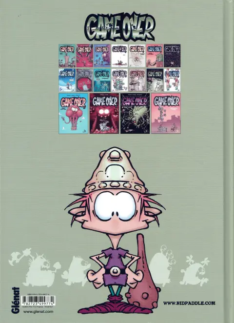 Verso de l'album Game over Tome 13 Toxic affair