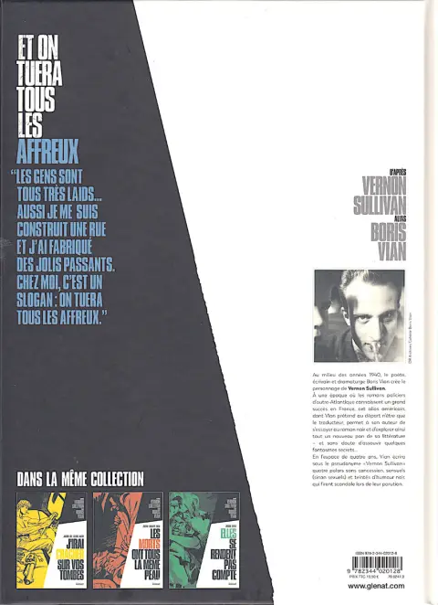 Verso de l'album Et on tuera tous les affreux