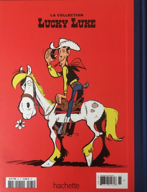 Verso de l'album Lucky Luke La collection Tome 65 La légende de l'Ouest