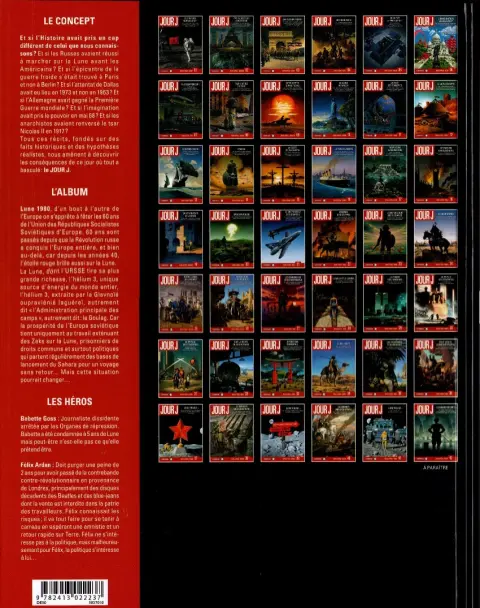 Verso de l'album Jour J Tome 41 Lune rouge 3/3