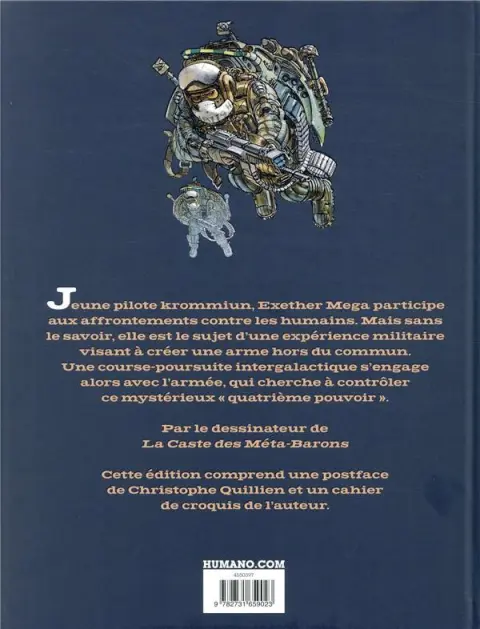 Verso de l'album Le Quatrième pouvoir