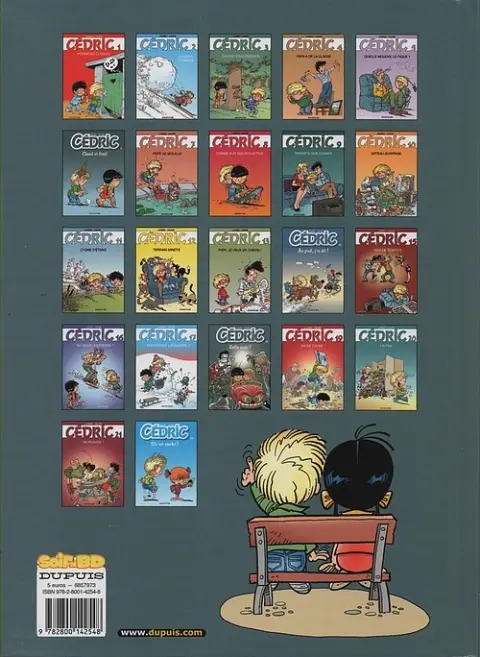 Verso de l'album Cédric Tome 18 Enfin seuls !